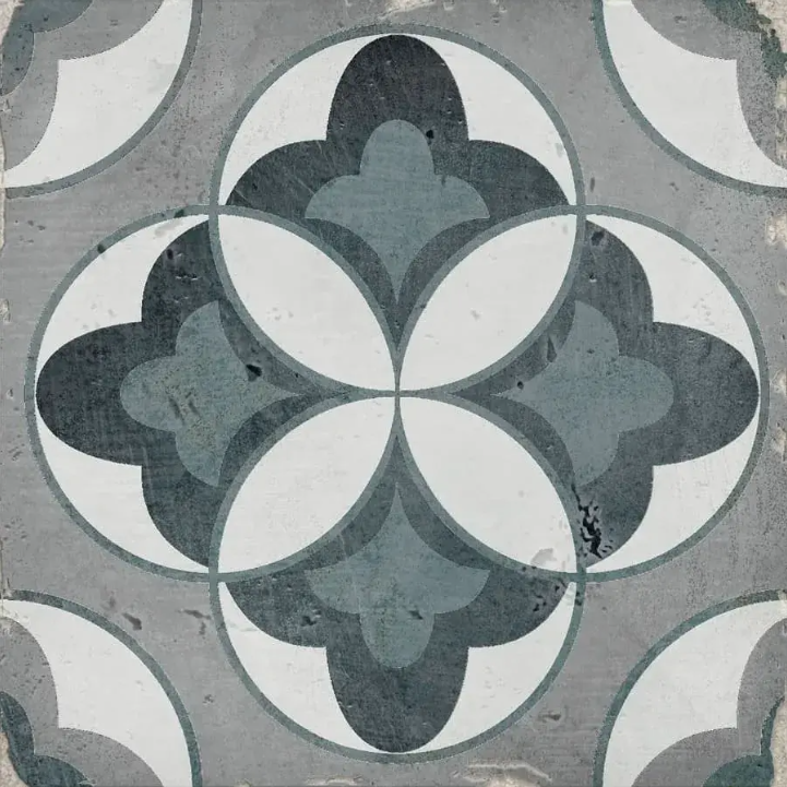 6 X 6 Antique Mercuri Decor Porcelain Tile